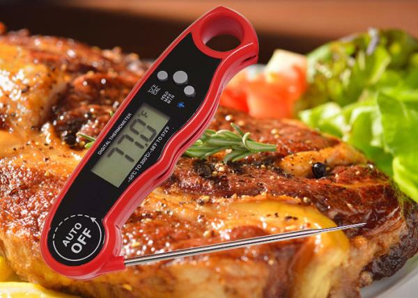 Bright White Backlit Digital Temperature Gauge Power Saving With 3 Seconds Response