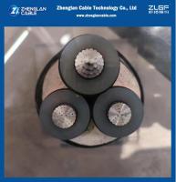 Cabos de energia de tensão média Cabos elétricos de 3X240mm2 condutor de alumínio IEC 60502-2