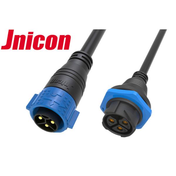 Соединитель держателя панели золото- плакировкой мужской водоустойчивый, М25 изолировал женский кабельный соединитель