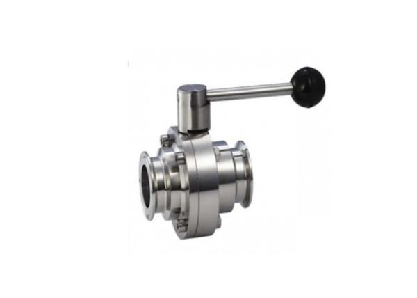 1.4301 1.4404 Butterfly Stainless Steel Valves Cracking Resistance For Piping System