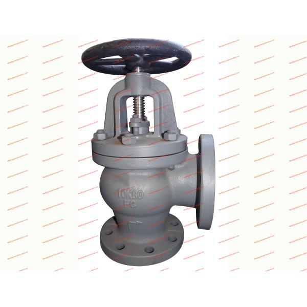 JIS F7308 MARINE CAST IRON ANGLE VALVE 10K 2