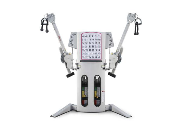 Multi Station Commercial Gym Fitness Equipment Free Motion Dual Cable Cross Machine