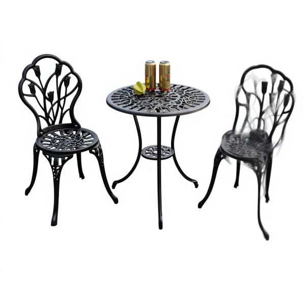 Good Quality Cast Iron Metal Bistro Set