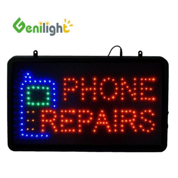 Genilight Indoor LED Advertising Sign for Mobile Phone Unlocking Accessories Repair Shop