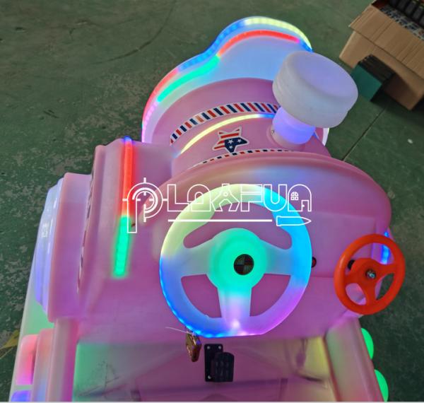 Crianças viagem de comboio moeda operada Kiddie viagens em carro máquina de jogos