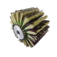 Polissage personnalisable de rouleau de tissu émeraude Sander Sisal pinceau de rouleau de bande de tissu émeraude Polissage