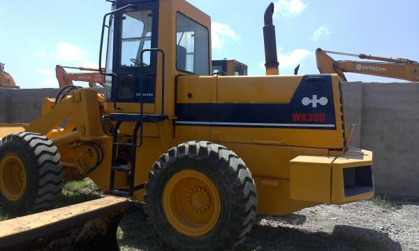 Used Komatsu Japanese Wheel Loaders , Used Small Mini Cheap Wheel Loader WA300 WA380 For Sale