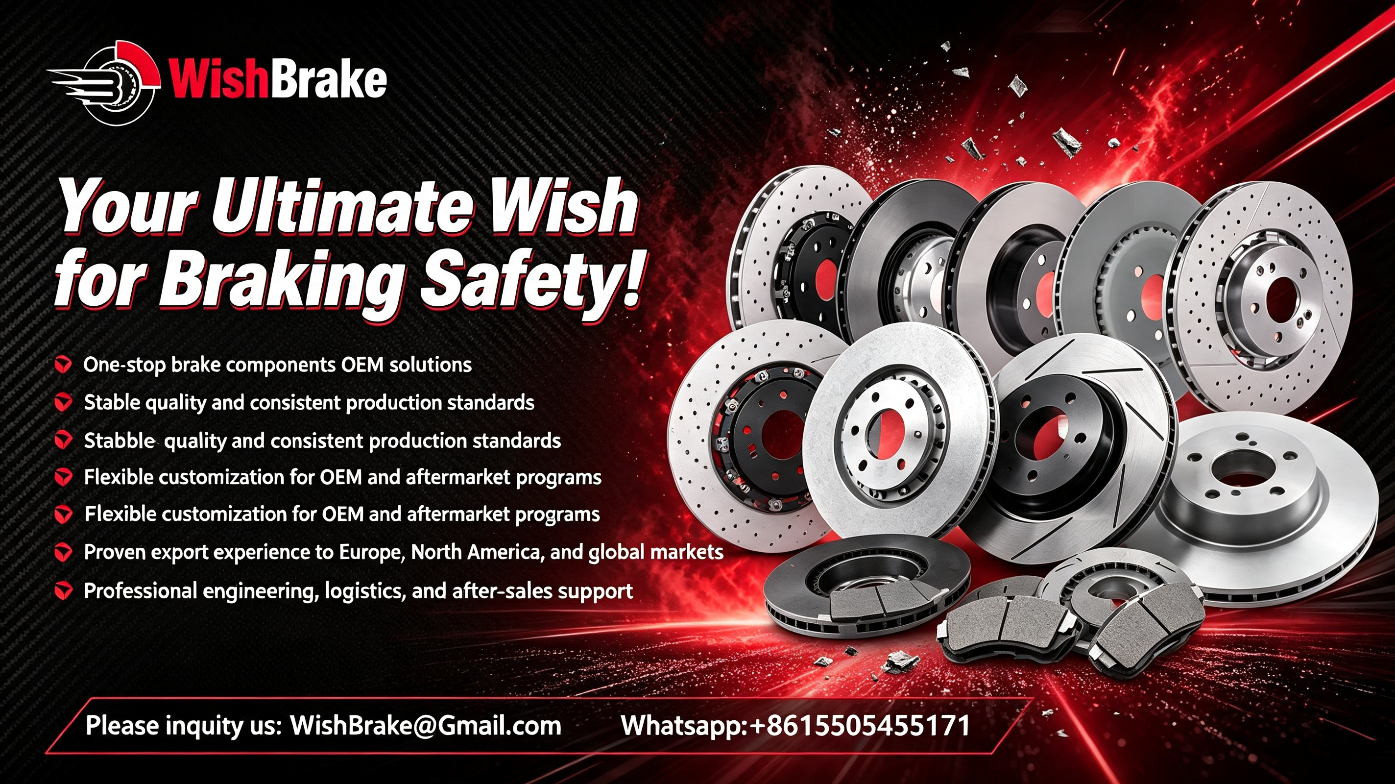 QINGDAO WISH AUTO PARTS CO.,LTD.