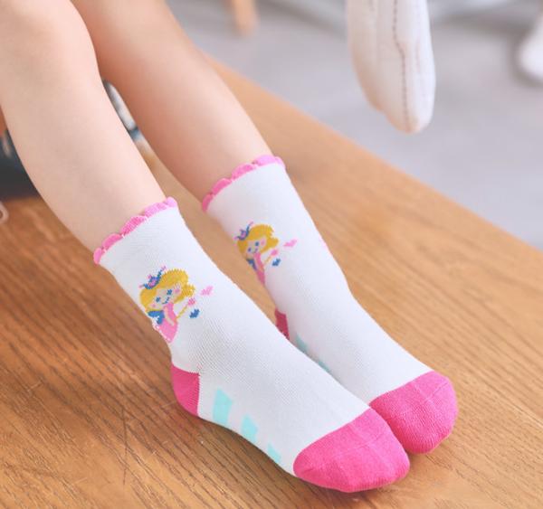 Pretty Colorful Toddler Girl Ankle Socks Lovely Soft Hand Feeling Any Logo Available
