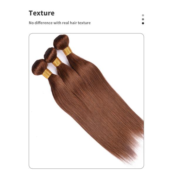 Skin Friendly Color 4 Hair Bundles 26 Inch Brazilian Straight Hair Bundles