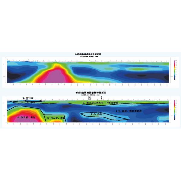 2D and 3D MT/AMT/CSAMT/CSHMT Magnetotelluric Geophysical Electromagnetic Survey Equipment for Underground Antimony Miner