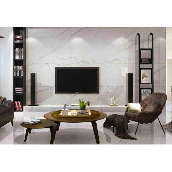 Застекленная отполированная цифров плитка фарфора плитки пола мрамора Каррары износоустойчивая современная