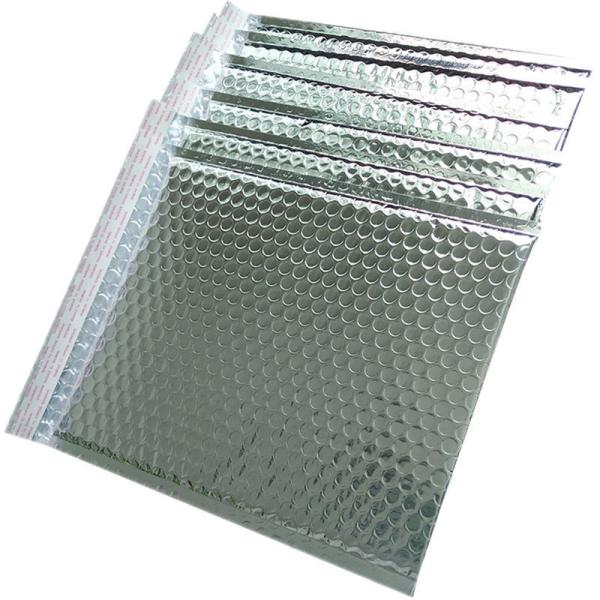 Custom Printed Bubble Mailing Bag Aluminized Film Air Bubble Envelope Colorful