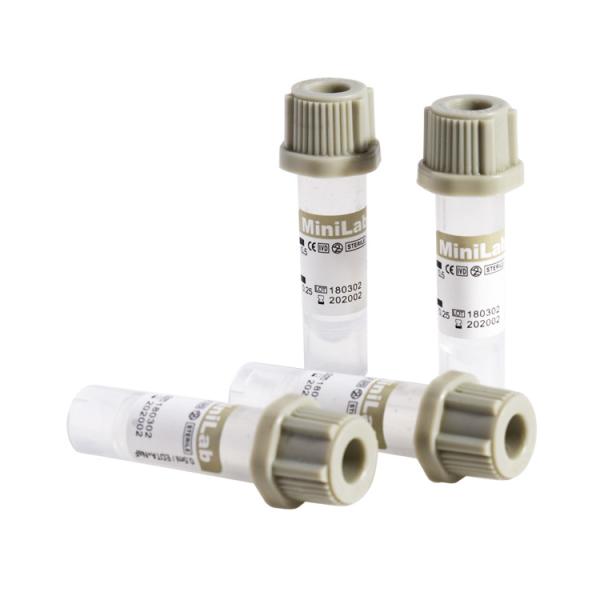Hospital Pediatric Medical Micro Blood Collection Tube Disposable With Glucose