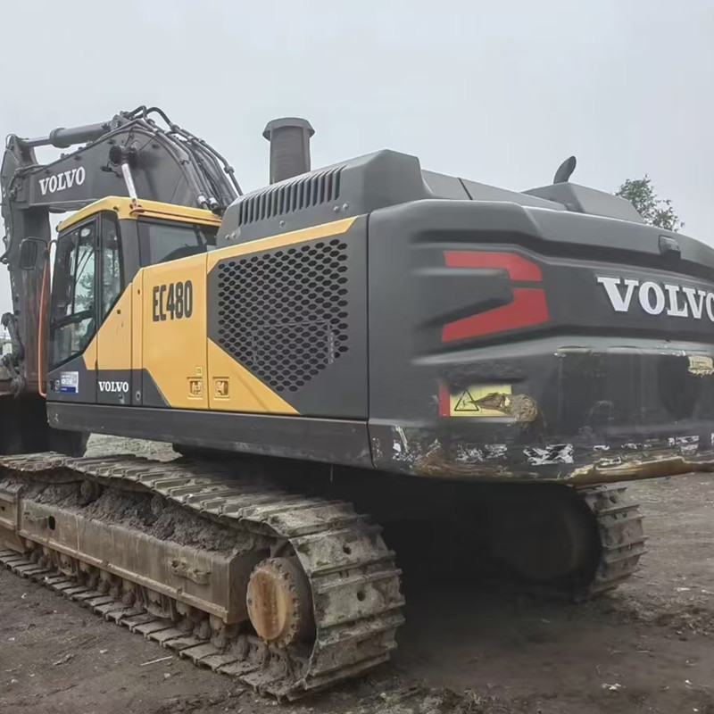 Подержанный Volvo Machine EC480DL экскаватор низкие часы для продажи