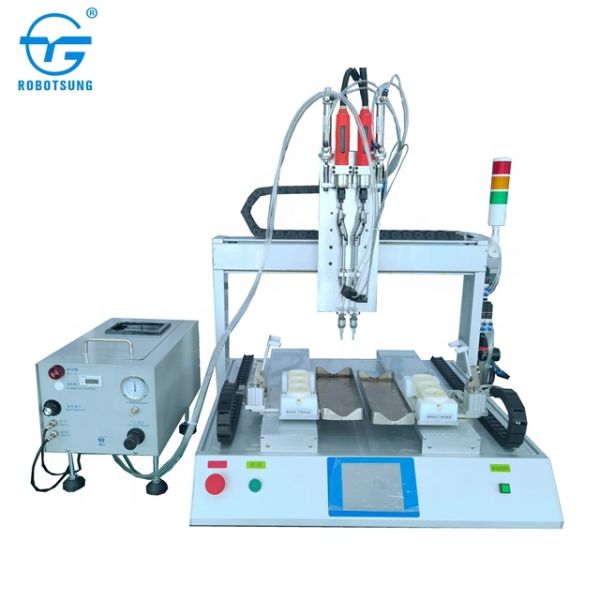 Universal Joint Auto XYZ Two Heads Screw Driver Machine Screw Tightening Machine