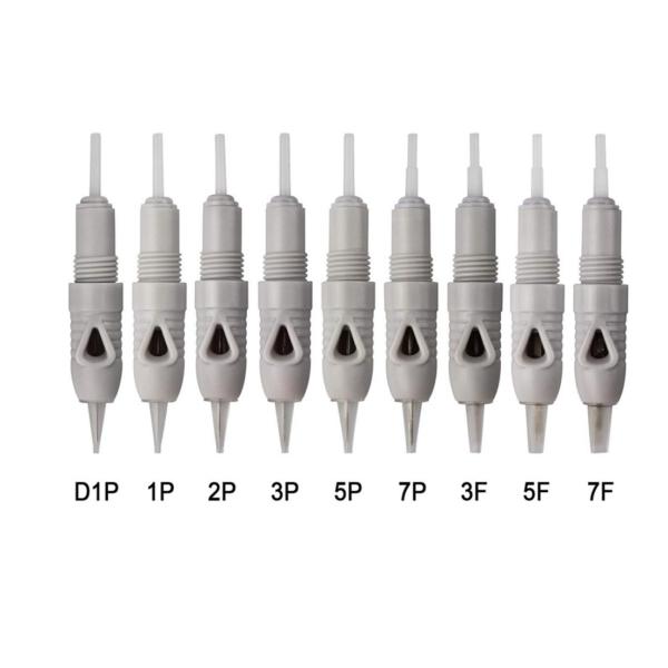 5F 316 Stainless Steel Disposable Tattoo Cartridge Needles For Eyebrow Lips