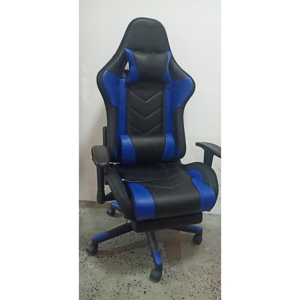 Seat Height 54cm Adjustable Armrest Racing LED Light RGB Gaming Chair with Custom Logo