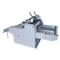 Sistema de presión hidráulica semiautomático YFMB Máquina de laminado de películas tanto pre-pegada como sin pegamento