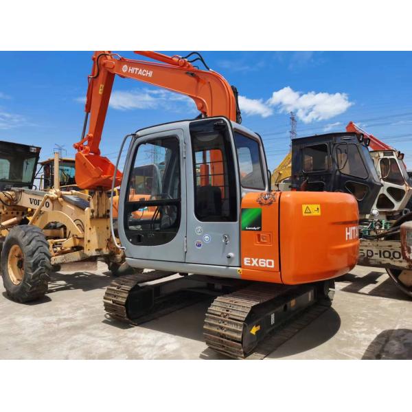 Used Hitachi ZX60 Crawler Excavator ZX60-5 Zaxis60 with Hengli Hydraulic Cylinder