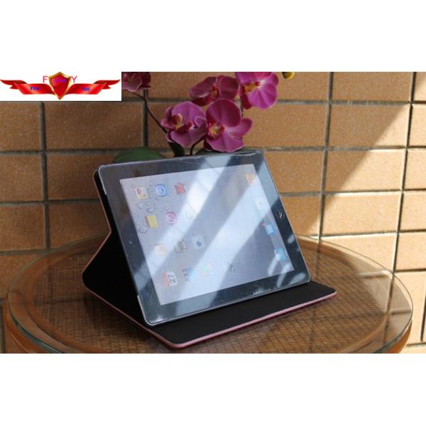 New Fahion Modern Lady Ipad 2/3/4 PU Cover Cases Smart Sleep Durable High Quality
