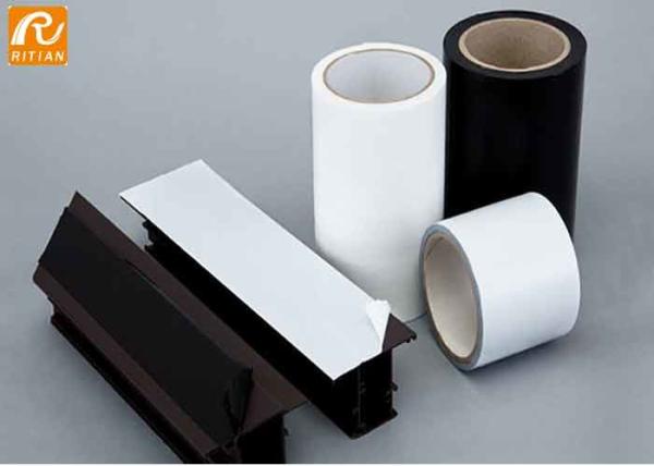 Window Door Frame Surface Protection Tape Logo Printing For Aluminium Wood UPVC