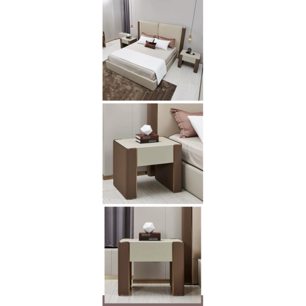 Modern Premium Hotel Bedroom Collections Stylish Beds Wardrobes Night Tables for Apartments and Living Rooms