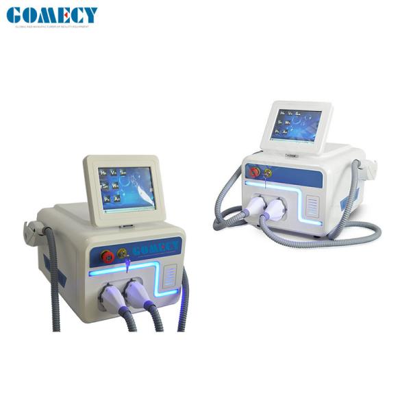 2 portáteis seguram a máquina da remoção do cabelo do laser de Elight IPL SHR
