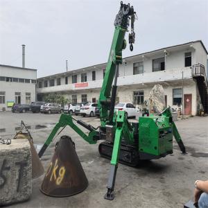 Телескопический трехтонный электрический дизельный мини-пауковой кран