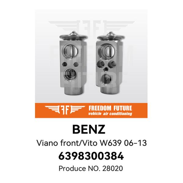 6398300384 AC Expansion Valve For 06-13 Mercedes Viano Front Vito W639