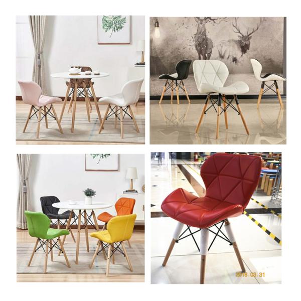 Modern leisure dessert shop dining chair business negotiation clear bar chair high stool coffee shop Nordic simple chair