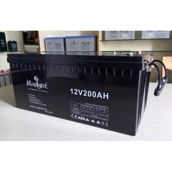 La batería del gel del Agm 12v para el ciclo profundo de la Sistema Solar selló la batería de plomo