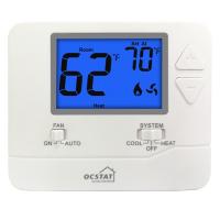 Riseem HVAC Digital Não Programável Home Termostato Luz de fundo azul LCD Display