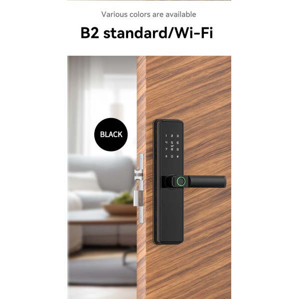 YAGU NEO Smart Card Password Key Unlock Door Lock Smart Outdoor Tuya Metal Gate Wifi Lock Smart Lock for Metal Door