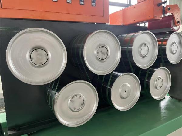 PLC 中国語/英語システムで制御されたPETストラップ製造機で生産を最大化します