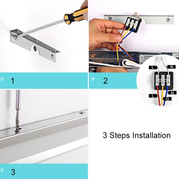 Mirror light led bathroom wall lamp mirror glass waterproof anti-fog brief modern stainless steel cabinet led light(WH-M