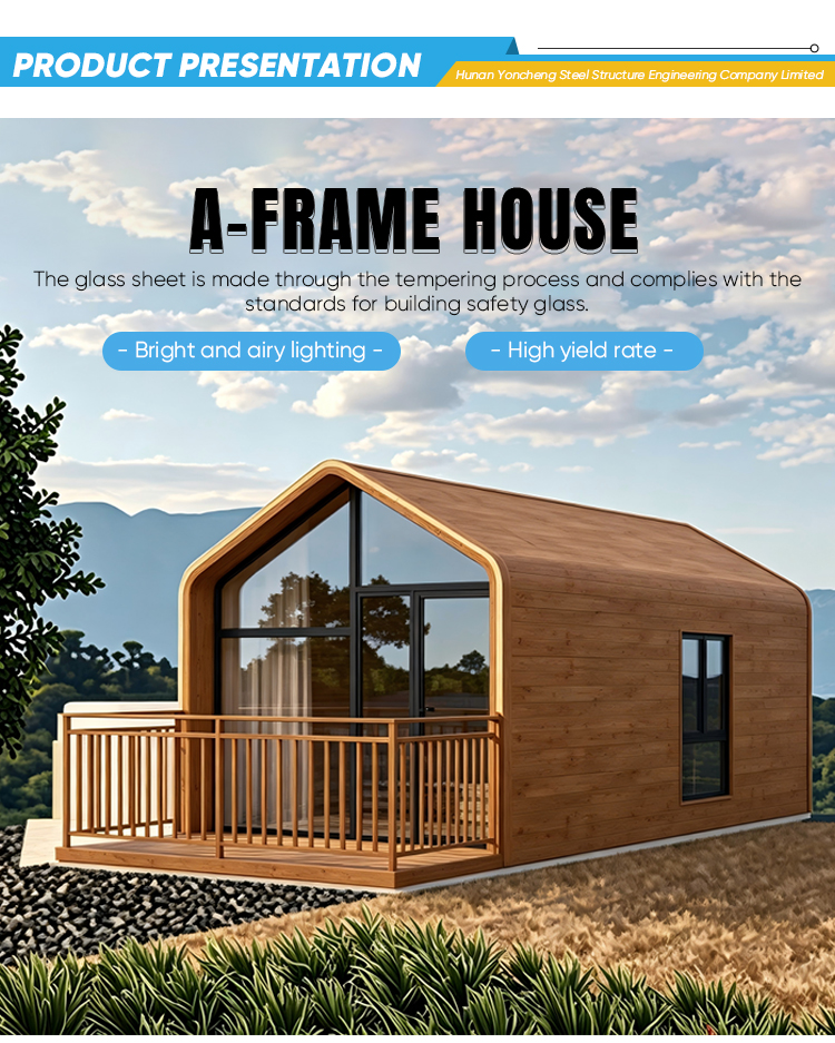 Robust Anti-Corrosion Triangular Prefab Modular House for Temporary Backyard Outdoor Living Shelter Space Unit