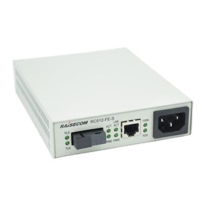 25KM 220V Fiber Optic Transceiver 100M Single Mode Dual Fiber SC Interface