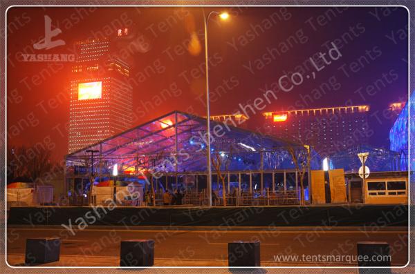 Sturdy Aluminum Frame Wedding Reception Marquee / Outside Party Tents For Rent