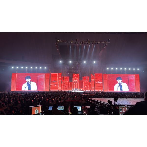 P3.91 Rental LED Display with 7680Hz Refresh Rate, Dual Power Backup, and 5000 Nits Brightness for Professional Events