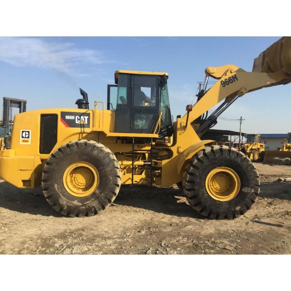 Подержанный CAT966H передний загрузчик оригинальный двигатель Машина вес 60000 150000 кг для продажи