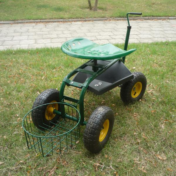 Lightweight Outdoor Camping Garden Seat Cart Easy To Use Garden Wagon Cart