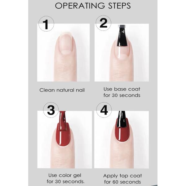 1 kg de vernis à ongles en gel clair de qualité professionnelle pour des ongles forts et beaux