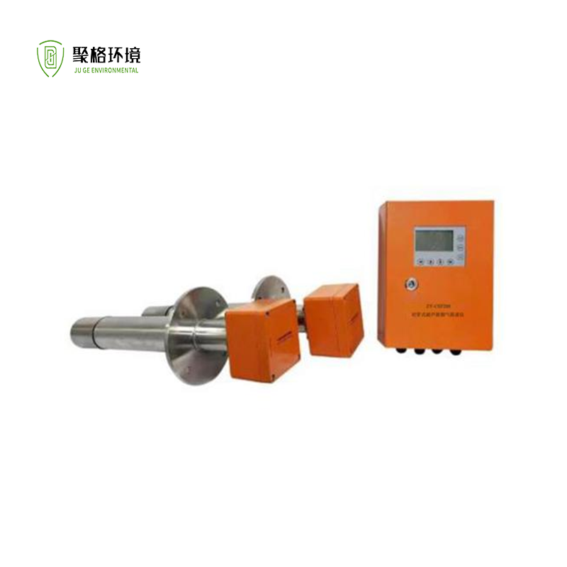 Opposite type Ultrasonic Flowmeter with Time Difference Measurement for 0~40 m/s