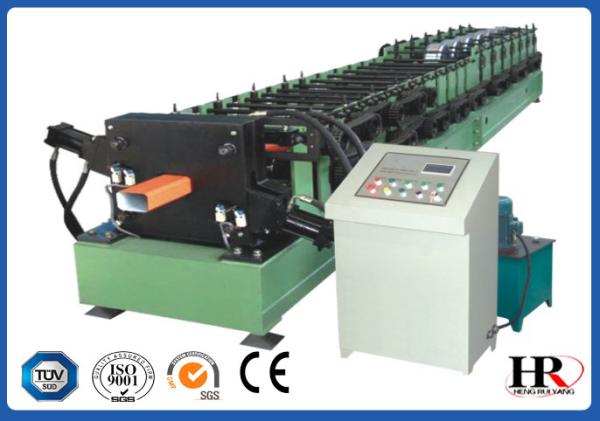 Square Downspout Roll Forming Machine , Cold Roll Forming Services