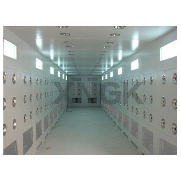 Adjustable 10 - 99s Air Shower Tunnel , Clean Room Equipment Remove Dust / Fine Particulate