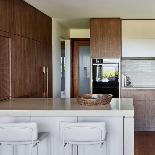 Durable OEM Melamine Kitchen Cabinet  Wood Grain Modular Kitchen Sink Cabinet