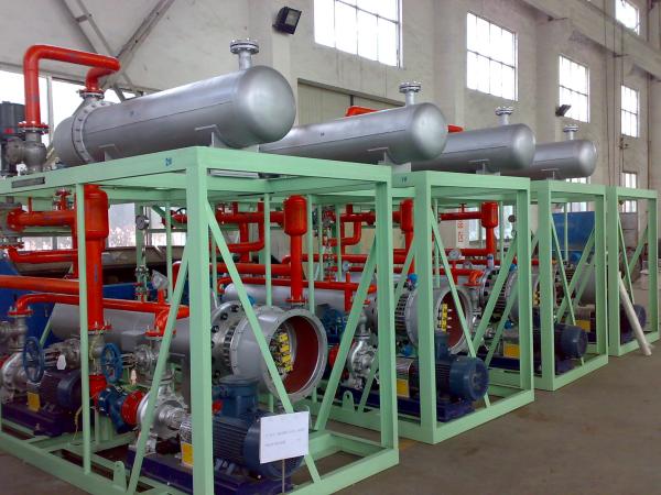 Duct Type Gas Fired Thermic Fluid Heater , Energy Saving Electric Heaters