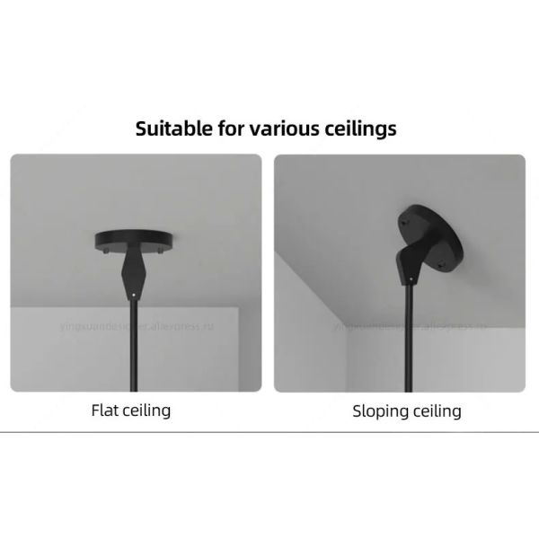 Staircase Hanging Lamps Attic Staircase Lighting Glass Pendant Light (WH-NC-150)