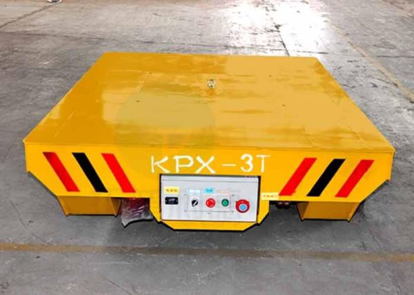 Foundry plant motor drive material handling electric transport car for transfer trailer